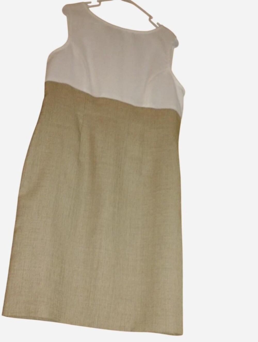 Leslie Fay Women's Colorblock Sleeveless Sheath Dress 14P